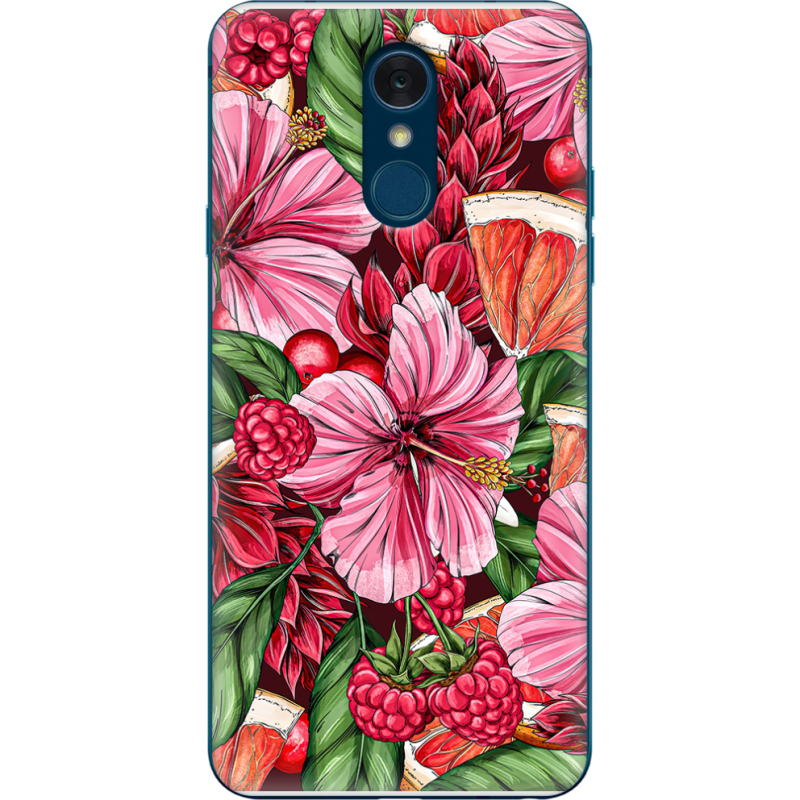 Чехол Uprint LG Q7 / Q7 Plus  Tropical Flowers