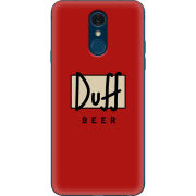 Чехол Uprint LG Q7 / Q7 Plus  Duff beer