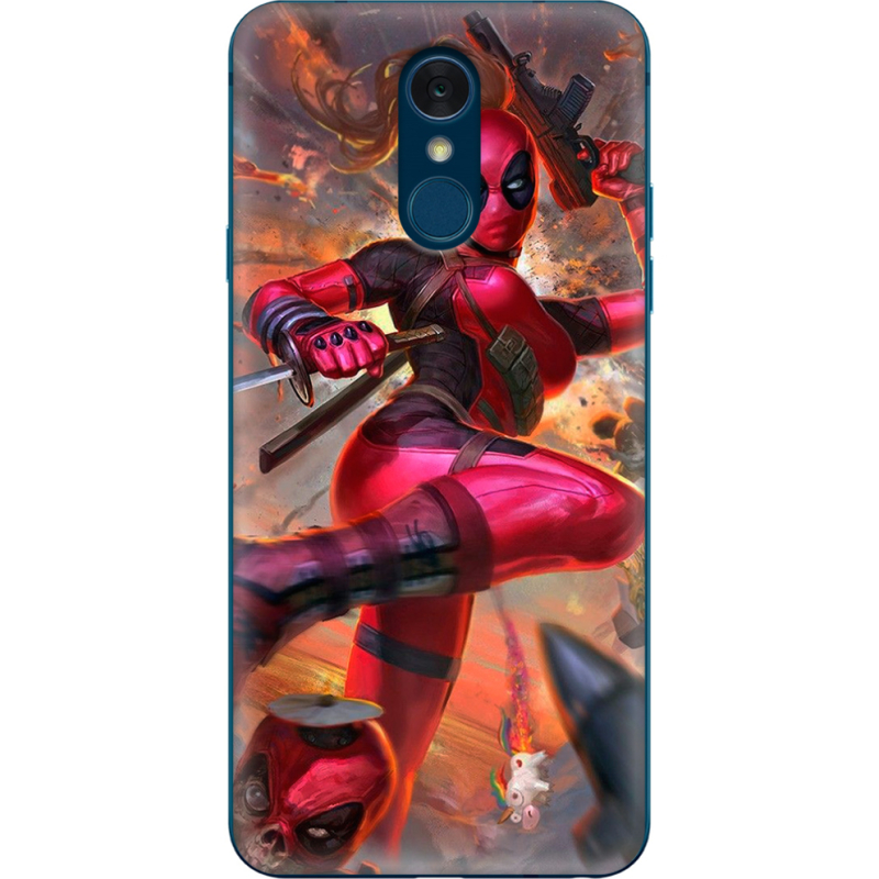 Чехол Uprint LG Q7 / Q7 Plus  Woman Deadpool