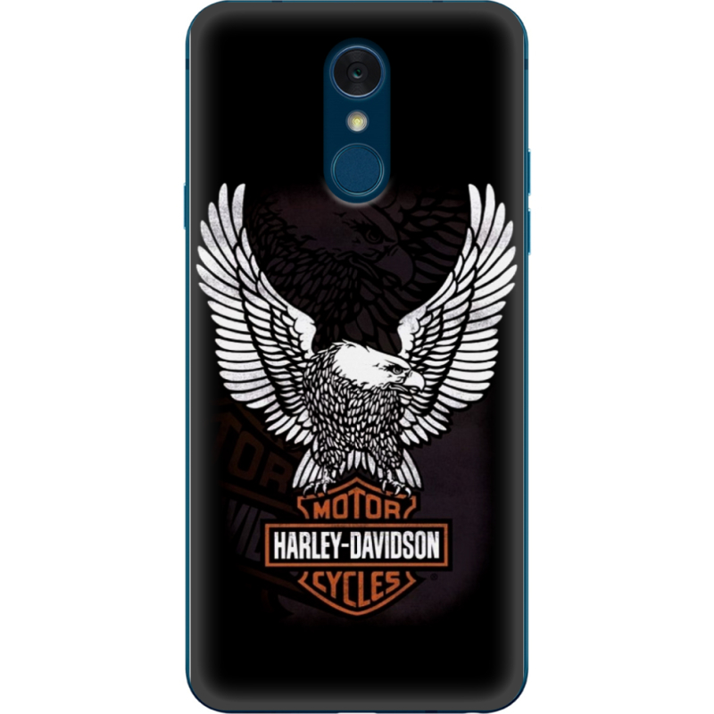 Чехол Uprint LG Q7 / Q7 Plus  Harley Davidson and eagle