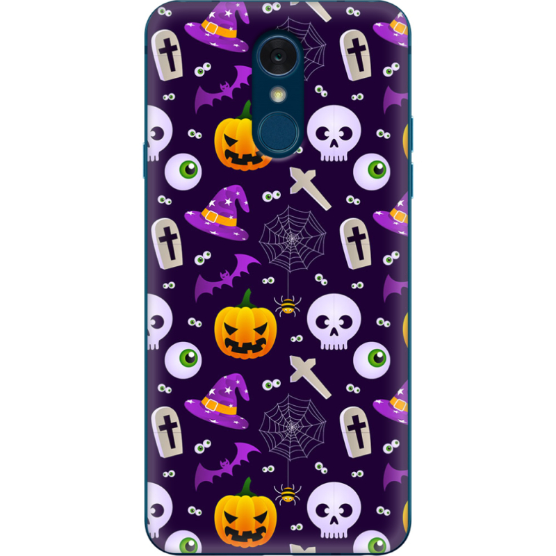 Чехол Uprint LG Q7 / Q7 Plus  Halloween Purple Mood