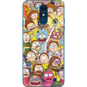 Чехол Uprint LG Q7 / Q7 Plus  Rick and Morty