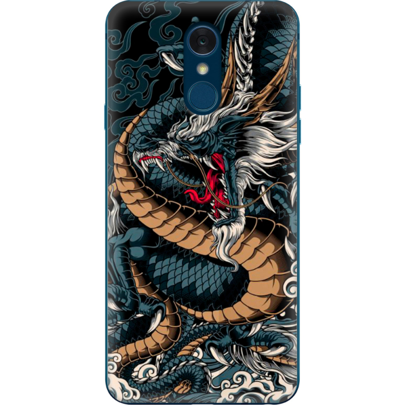 Чехол Uprint LG Q7 / Q7 Plus  Dragon Ryujin