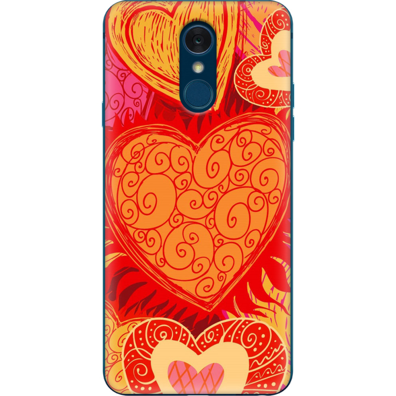 Чехол Uprint LG Q7 / Q7 Plus  Warm Hearts