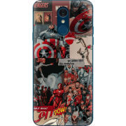 Чехол Uprint LG Q7 / Q7 Plus  Marvel Avengers