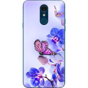 Чехол Uprint LG Q7 / Q7 Plus  Orchids and Butterflies