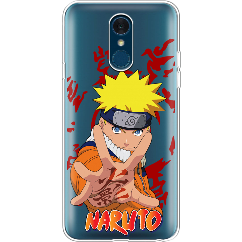 Прозрачный чехол Uprint LG Q7 / Q7 Plus  Naruto