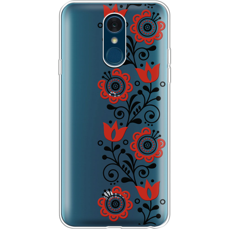 Прозрачный чехол Uprint LG Q7 / Q7 Plus  Ethno Ornament