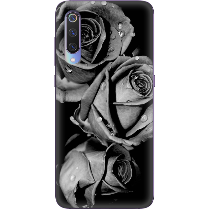 Чехол Uprint Xiaomi Mi 9 Black and White Roses