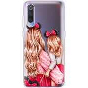 Прозрачный чехол Uprint Xiaomi Mi 9 Mouse Girls