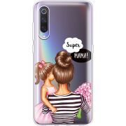 Прозрачный чехол Uprint Xiaomi Mi 9 Super Mama and Daughter