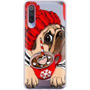 Прозрачный чехол Uprint Xiaomi Mi 9 Winter Puggy