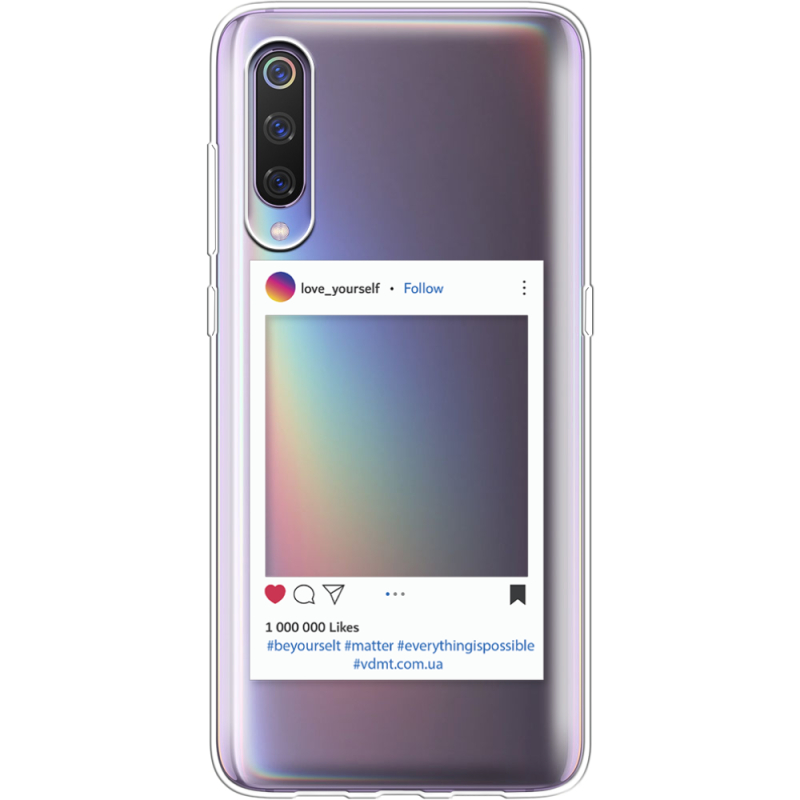 Прозрачный чехол Uprint Xiaomi Mi 9 Insta