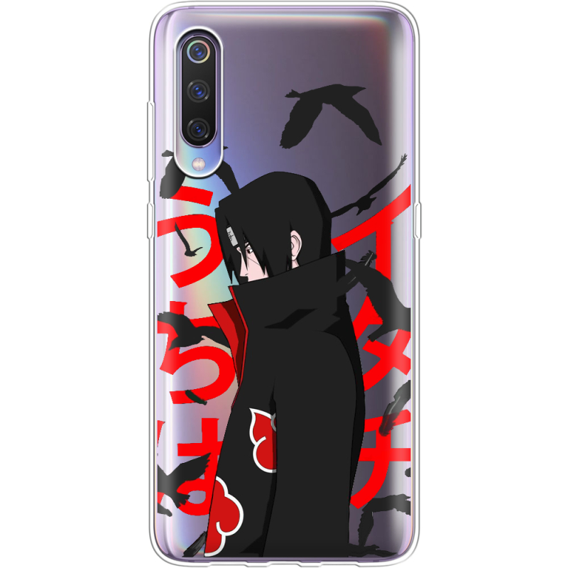 Прозрачный чехол Uprint Xiaomi Mi 9 Учиха Итачи