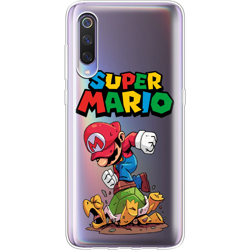 Прозрачный чехол Uprint Xiaomi Mi 9 Super Mario