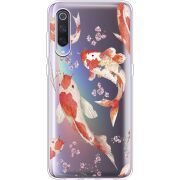 Прозрачный чехол Uprint Xiaomi Mi 9 Japanese Koi Fish