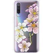 Прозрачный чехол Uprint Xiaomi Mi 9 Cherry Blossom