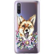 Прозрачный чехол Uprint Xiaomi Mi 9 Winking Fox