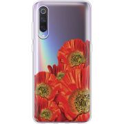 Прозрачный чехол Uprint Xiaomi Mi 9 Red Poppies