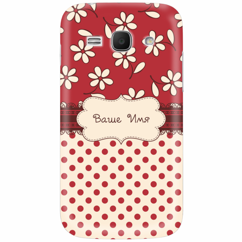 Чехол Uprint Samsung Galaxy Ace 3 S7272 Именной Polka Dots