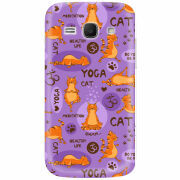 Чехол Uprint Samsung Galaxy Ace 3 S7272 Yoga Cat