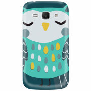 Чехол Uprint Samsung Galaxy Ace 3 S7272 Green Owl
