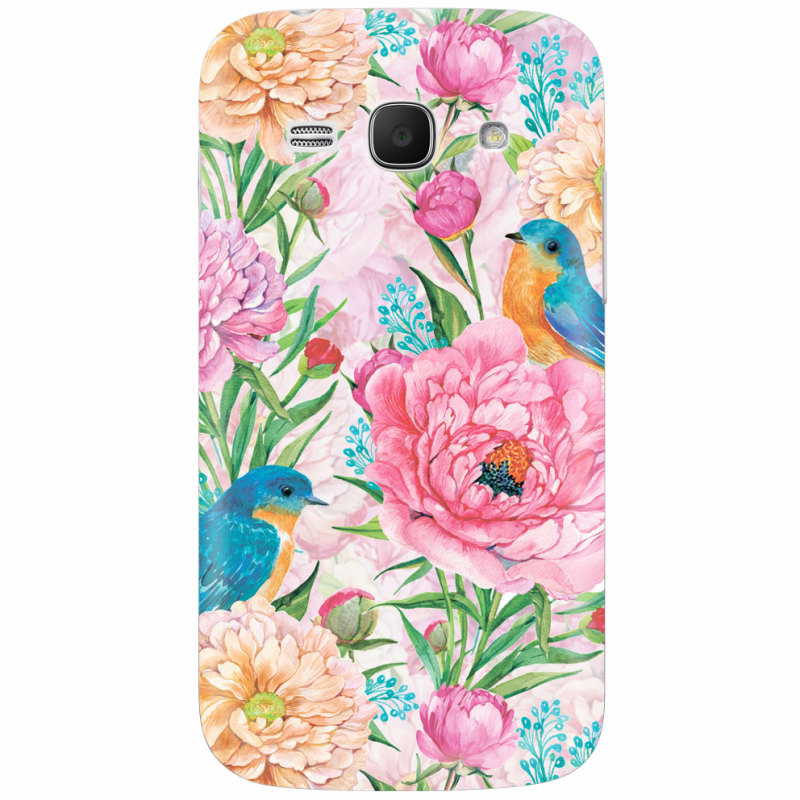 Чехол Uprint Samsung Galaxy Ace 3 S7272 Birds in Flowers