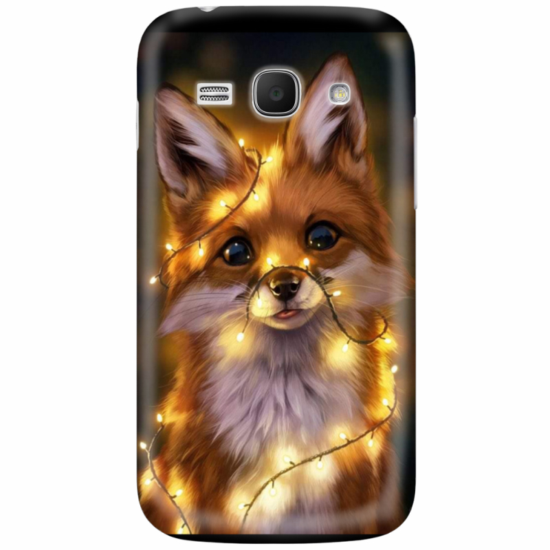 Чехол Uprint Samsung Galaxy Ace 3 S7272 Різдвяна лисичка