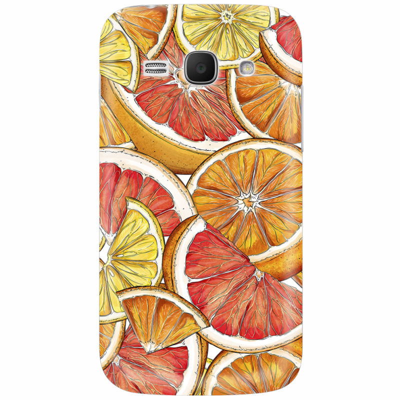 Чехол Uprint Samsung Galaxy Ace 3 S7272 Citrus Pattern