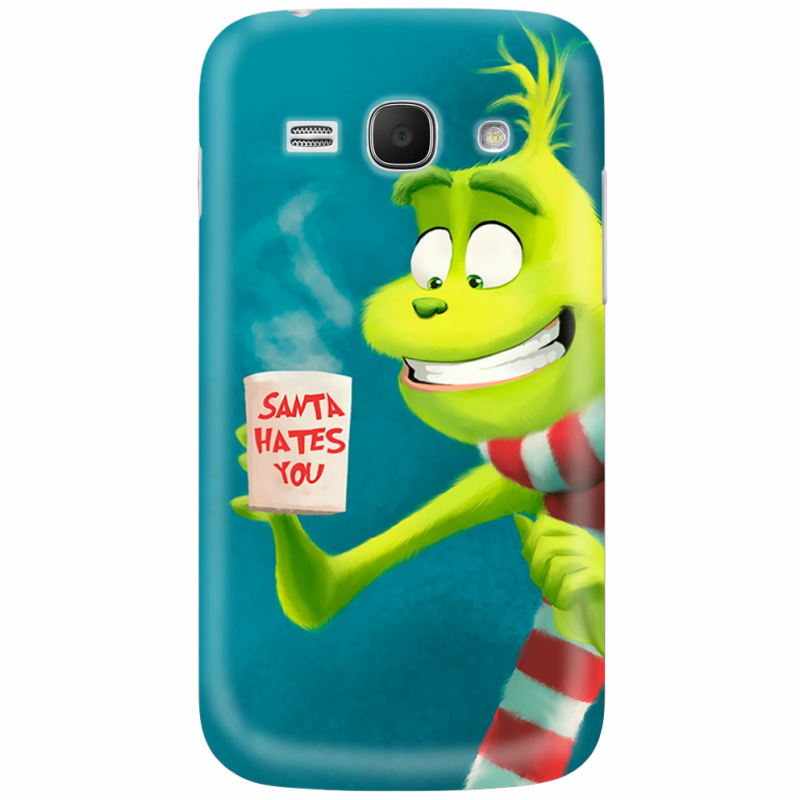 Чехол Uprint Samsung Galaxy Ace 3 S7272 Santa Hates You