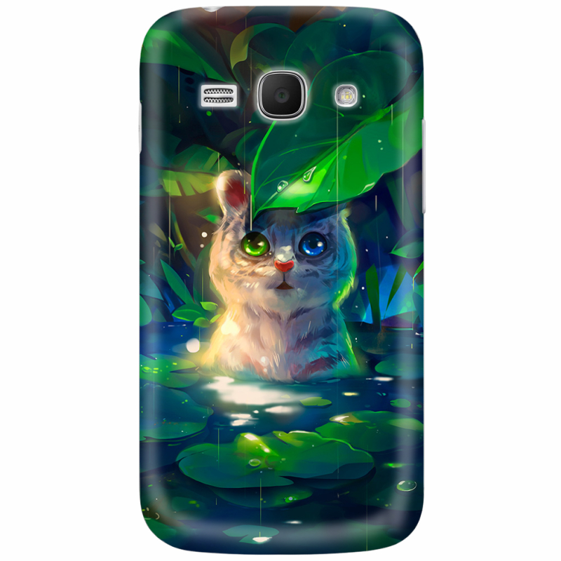 Чехол Uprint Samsung Galaxy Ace 3 S7272 White Tiger Cub