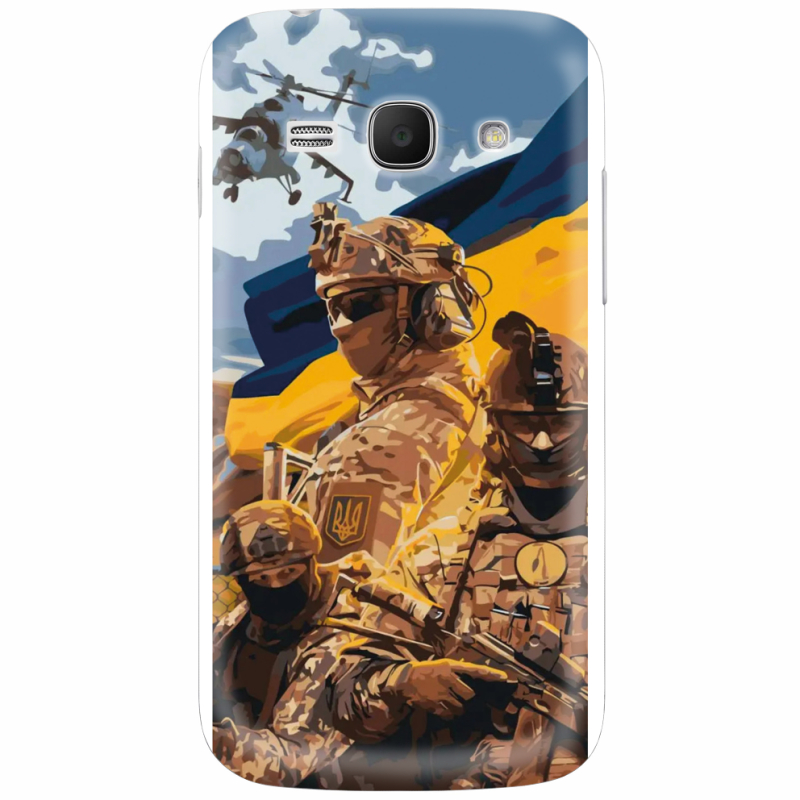 Чехол Uprint Samsung Galaxy Ace 3 S7272 Воїни ЗСУ