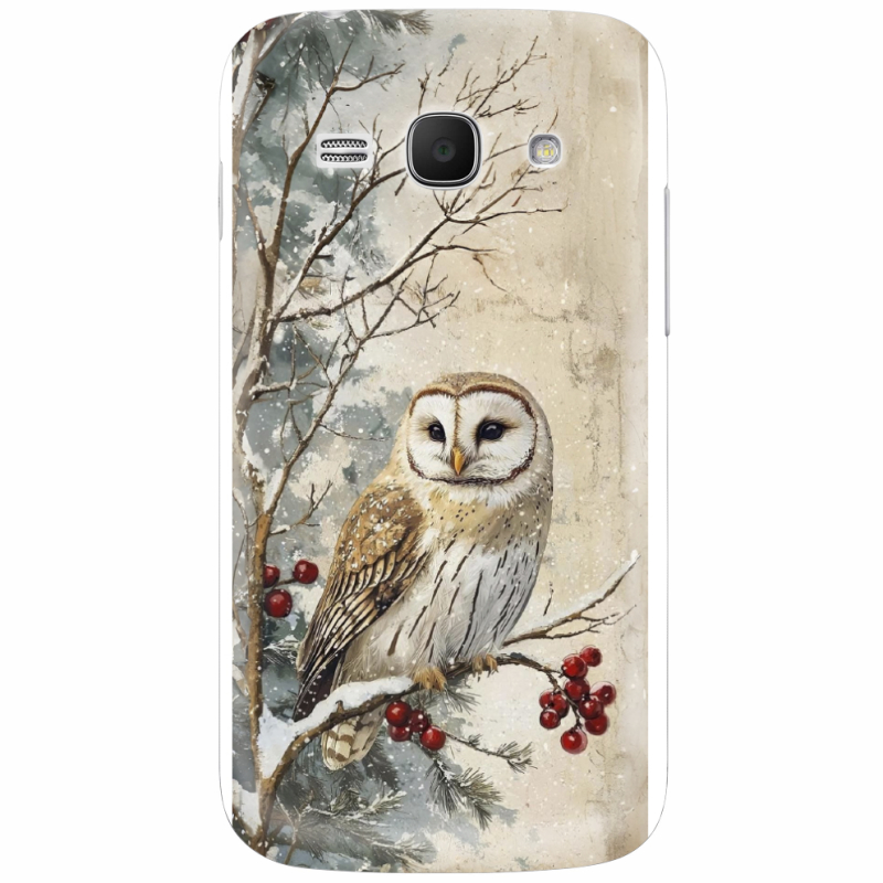 Чехол Uprint Samsung Galaxy Ace 3 S7272 Christmas Owl