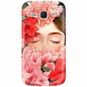 Чехол Uprint Samsung Galaxy Ace 3 S7272 Girl in Flowers