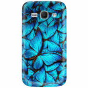 Чехол Uprint Samsung Galaxy Ace 3 S7272 лазурные бабочки