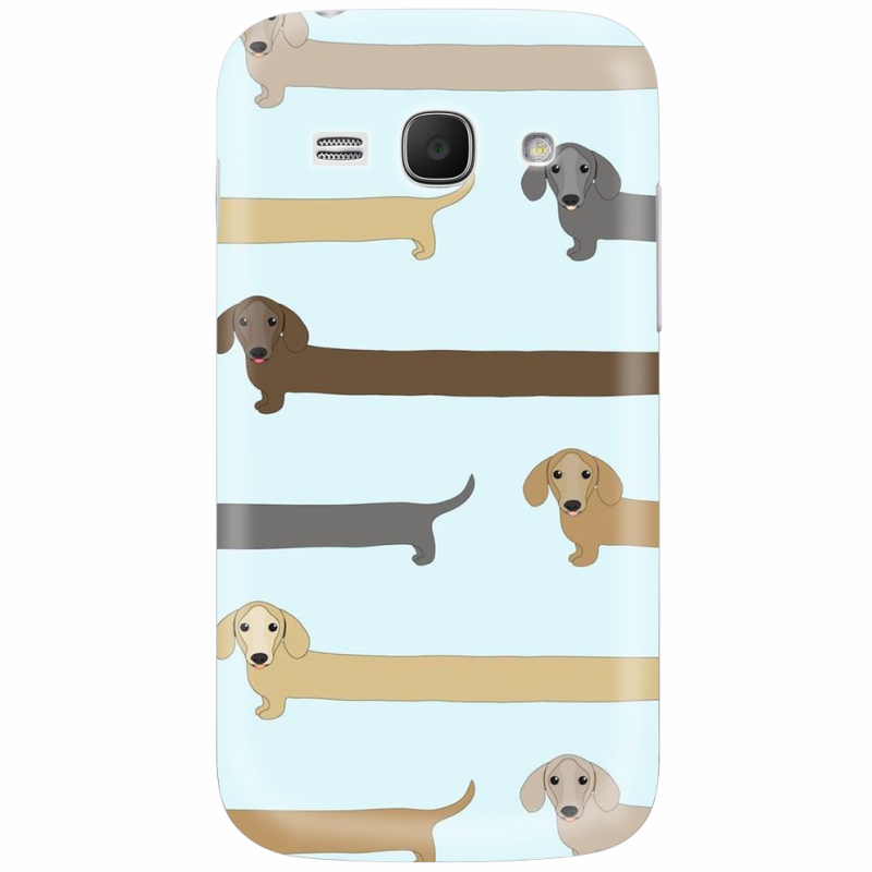 Чехол Uprint Samsung Galaxy Ace 3 S7272 Dachshund