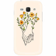 Чехол Uprint Samsung Galaxy Ace 3 S7272 Flower Hands