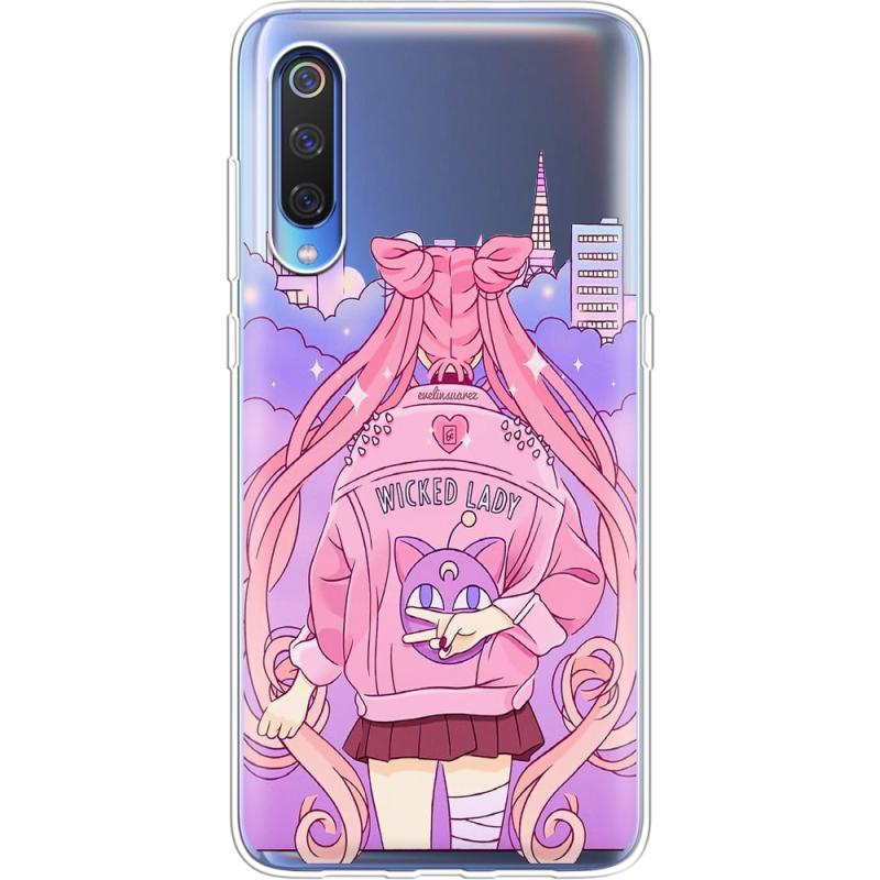 Прозрачный чехол Uprint Xiaomi Mi 9 SE Wiked Lady
