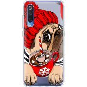 Прозрачный чехол Uprint Xiaomi Mi 9 SE Winter Puggy