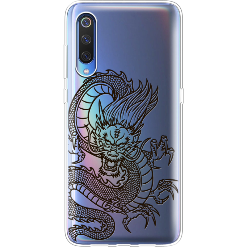 Прозрачный чехол Uprint Xiaomi Mi 9 SE Chinese Dragon