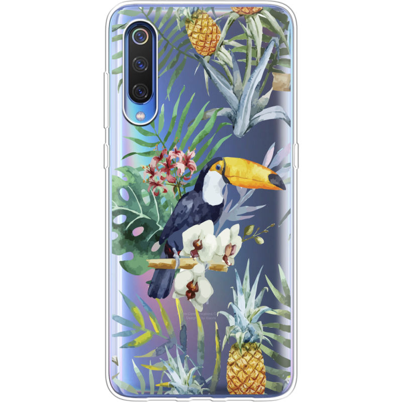 Прозрачный чехол Uprint Xiaomi Mi 9 SE Tucan