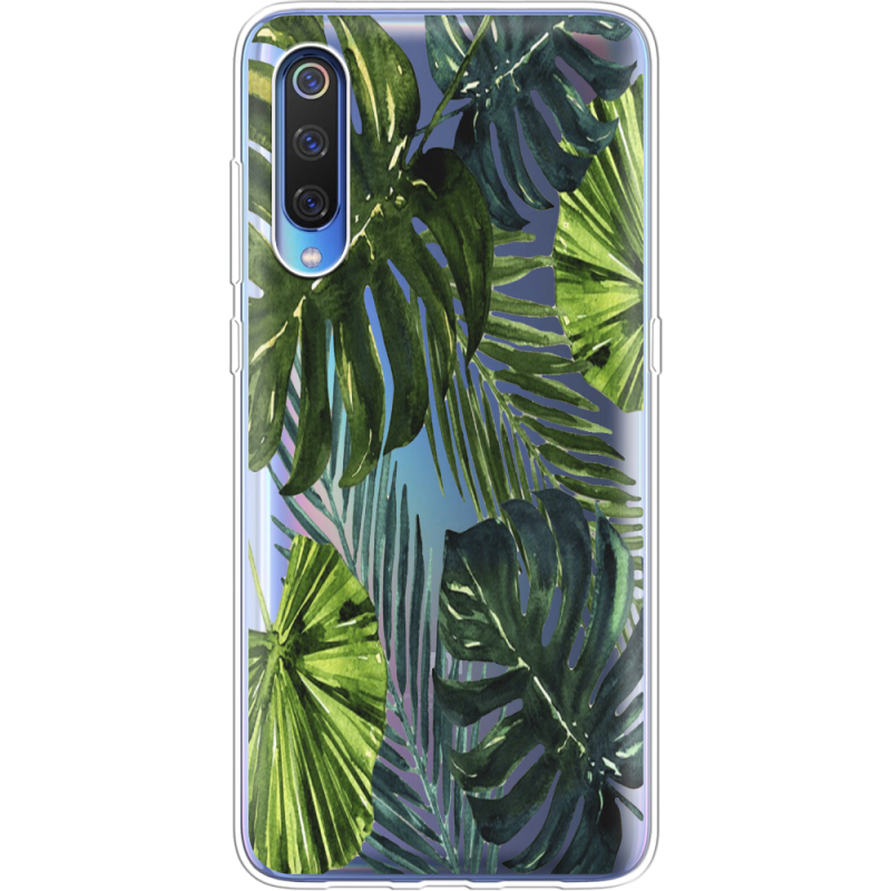 Прозрачный чехол Uprint Xiaomi Mi 9 SE Palm Tree