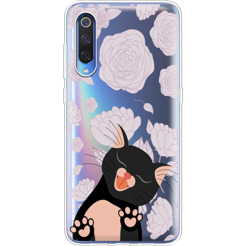 Прозрачный чехол Uprint Xiaomi Mi 9 SE Meow