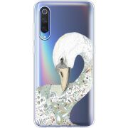 Прозрачный чехол Uprint Xiaomi Mi 9 SE Swan