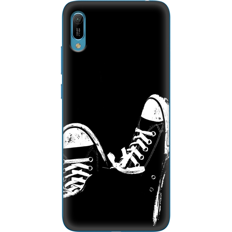 Чехол Uprint Huawei Y6 2019 Black Sneakers