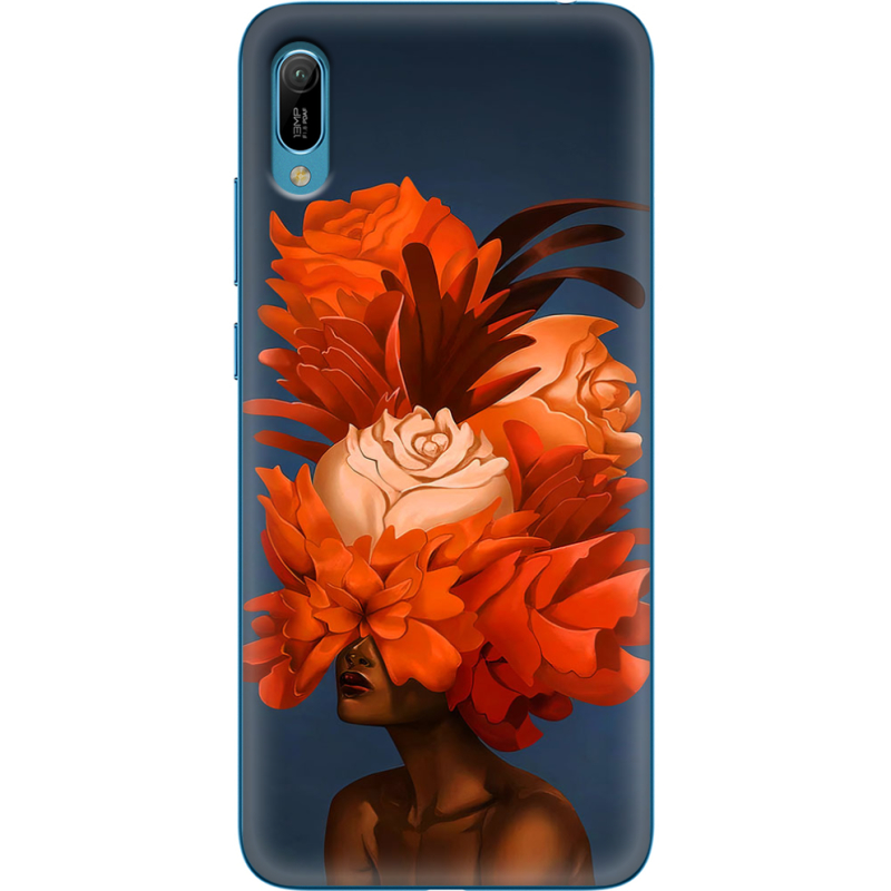 Чехол Uprint Huawei Y6 2019 Exquisite Orange Flowers