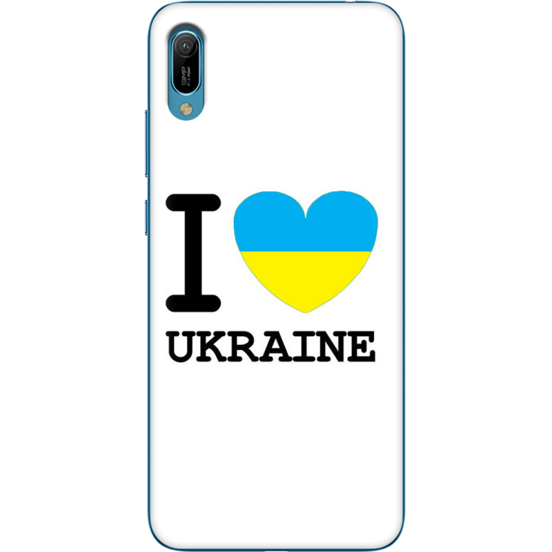 Чехол Uprint Huawei Y6 2019 I love Ukraine