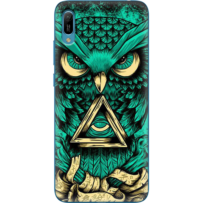 Чехол Uprint Huawei Y6 2019 Masonic Owl