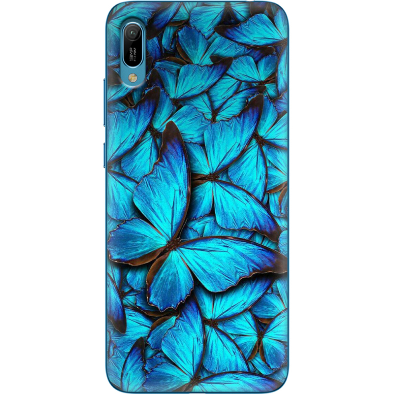 Чехол Uprint Huawei Y6 2019 лазурные бабочки