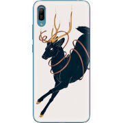 Чехол Uprint Huawei Y6 2019 Black Deer